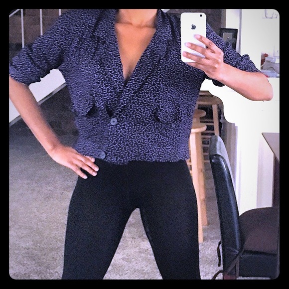 Purple passion blazer