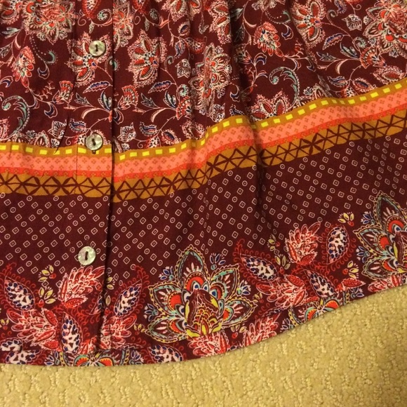 Printed boho skirt - Picture 3 of 4