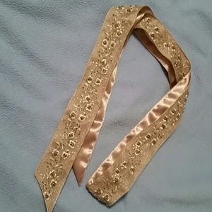 The Limited Sequined Fabric Belt