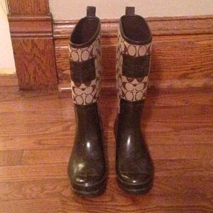 Coach Rain Boots
