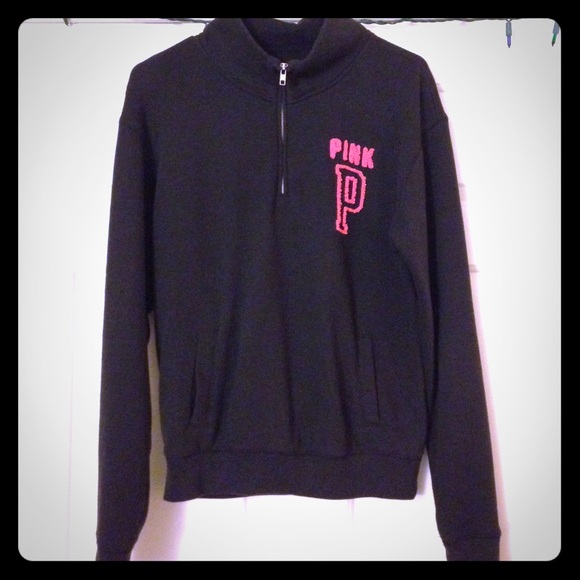 PINK Quarter Zip Hoodie