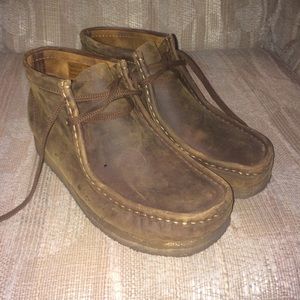 Clarks Original Wallabees - Brown Suede