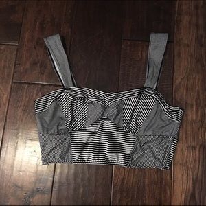 FREE PEOPLE Striped Bralette