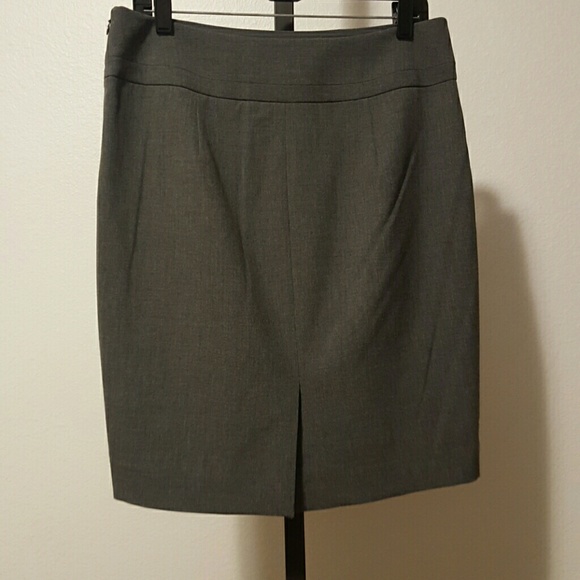 Grey Pencil Skirt - Picture 2 of 3