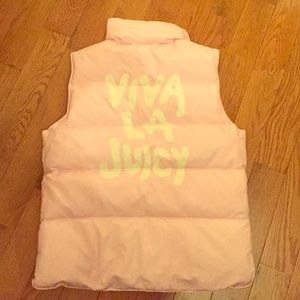 Juicy Couture Pink Reversible Vest