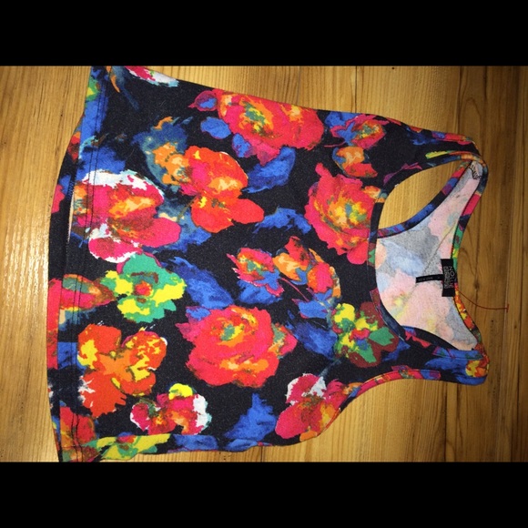 FLORAL TANK 90's