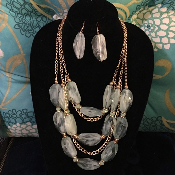 💖Custom Cascading Necklace/Earring💖 - Picture 2 of 3