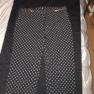 H&M patterned dress pant