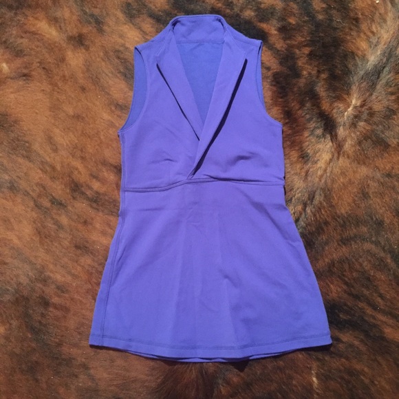 LULULEMON purple whisper tank top