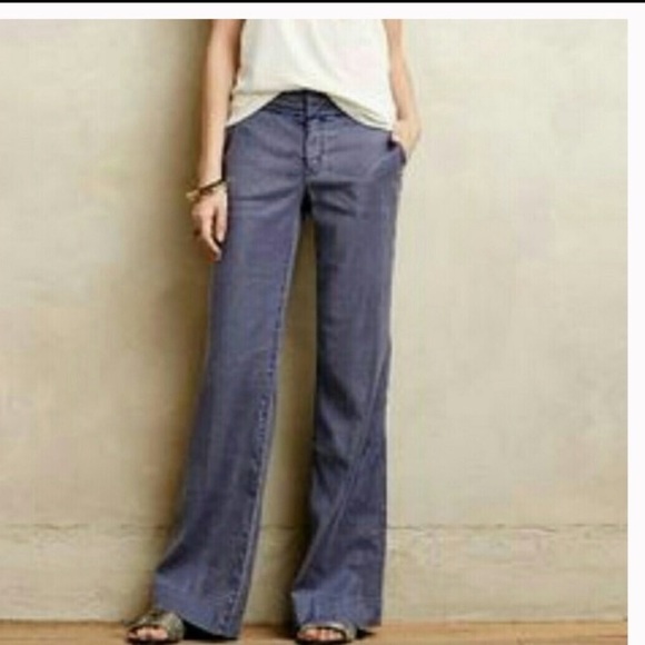 Anthropologie Denim - Level 99 wide leg trouser