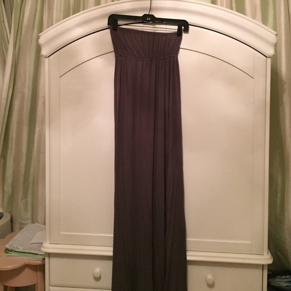 Long tube top dress