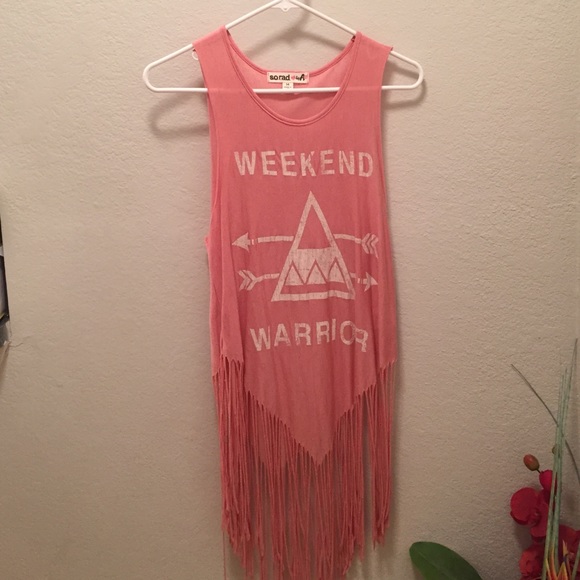 Fringe muscle tee