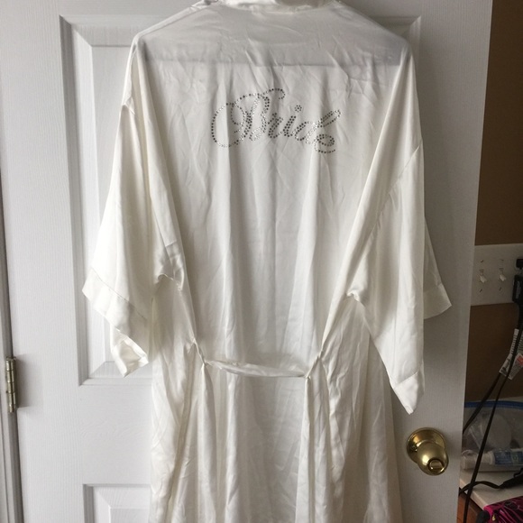 VS "Bride" Silk Robe