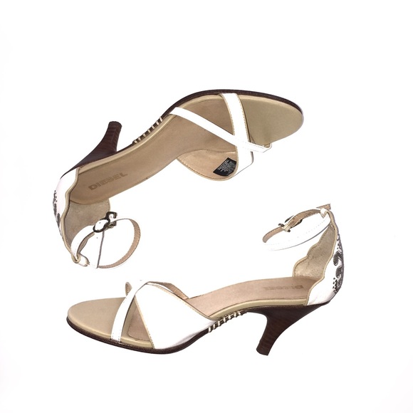 💥SALE💥UNIQUE Diesel Kitten Heel Sandals!!