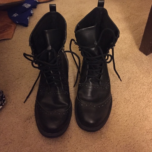 H&M combat boots
