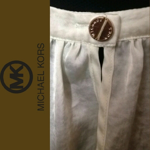 NEW Micheal Kors Silk Blouse (WOT)