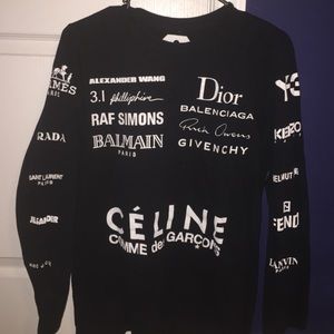 Multi brand sample shirt