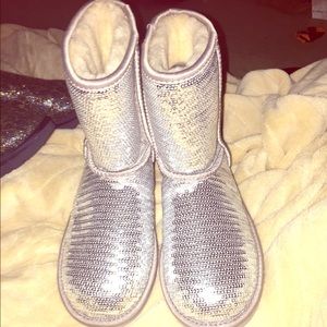 Sequin ugg boots BRAND NEW