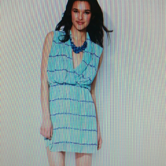 New Blue sleeveless dress