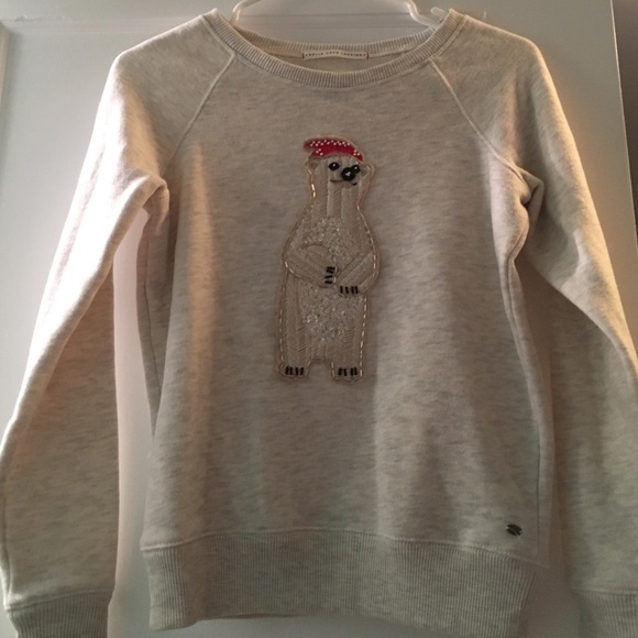 American Eagle Polar Bear sweater.