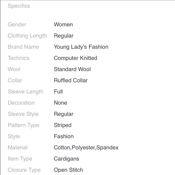 Bonfire Cardigan - Picture 4 of 4