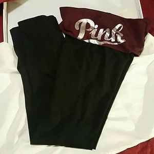 Victoria's Secret PINK yoga pants