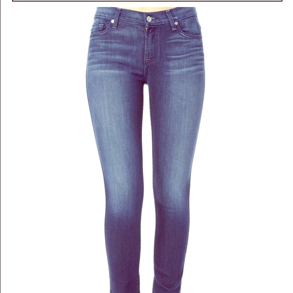 7 for all mankind Roxanne skinny jean size 25