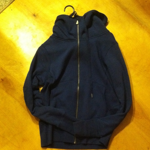 Blue Champion Zip-Up Sweatshirt