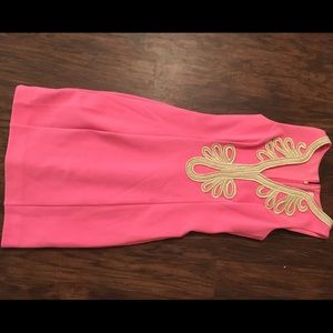 Lilly Pulitzer pink shift dress