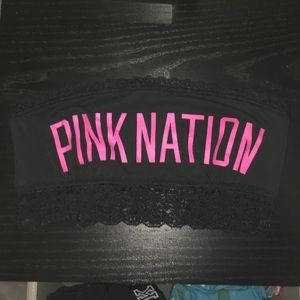 Black Pink nation bandeau