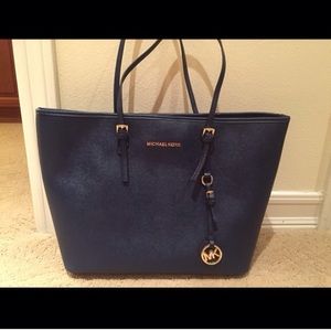 Navy Michael Kors Bag