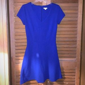 Cobalt Blue A-line Dress