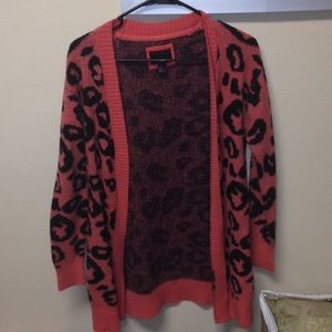 Forever 21 leopard print sweater