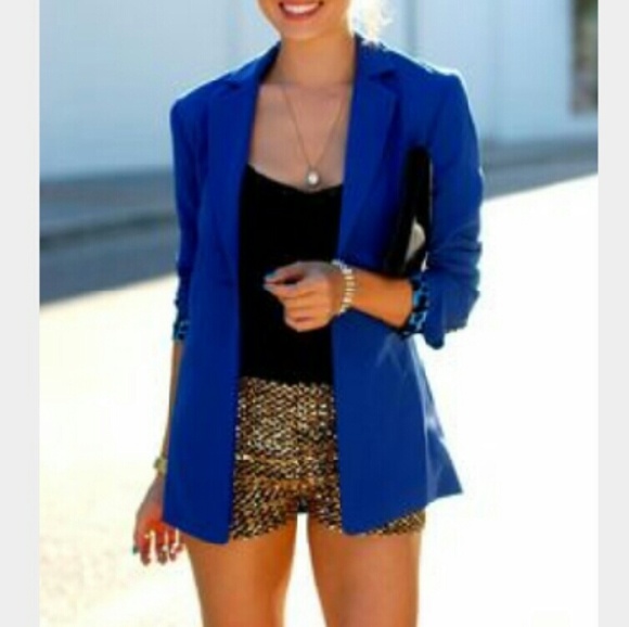 Cobalt Blue Blazer