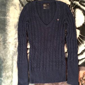 American Eagle Cable Knit Sweater