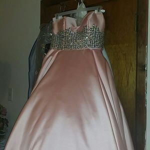 Soft pink Ballgown