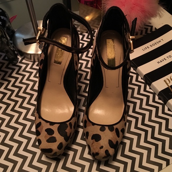 Jessica Simpson Leopard print Shoes
