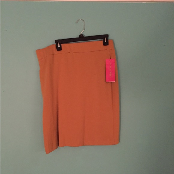 Mustard Yellow Pencil Skirt - Picture 1 of 3