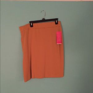 Mustard Yellow Pencil Skirt