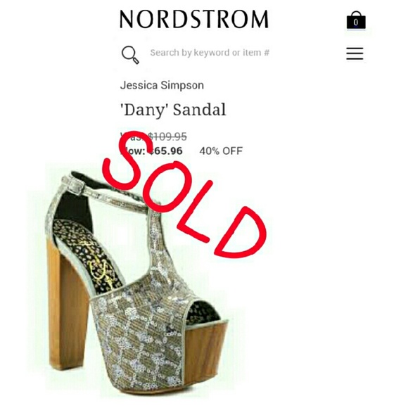 sold on ebay!Jessica simpson Dany heel 7/7.5 BNwoB