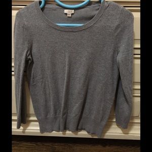Gray J. Crew sweater