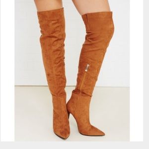 Cape Robbin Thigh High Stretch boots