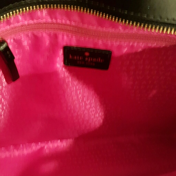 Black & hot pink Kate Spade shoulder bag! - Picture 4 of 6