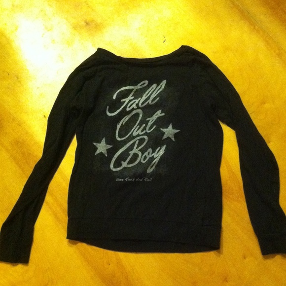 Black Fall Out Boy Long Sleeve