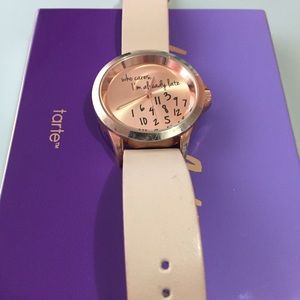 ALDO "I'm already late" watch