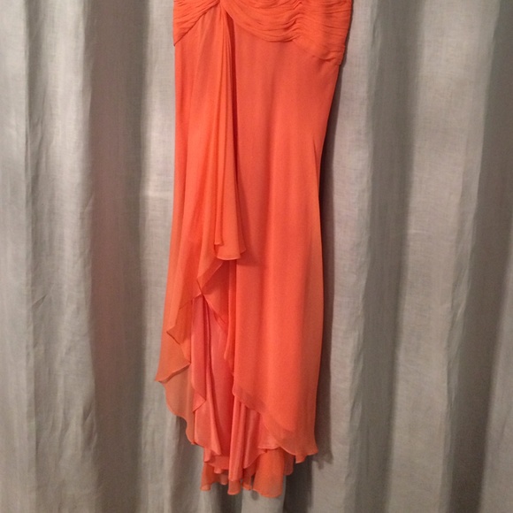 Cache luxe silk evening dress - Picture 2 of 4