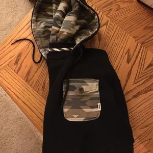 Vans Camo Black Sweatshirt Mens Small