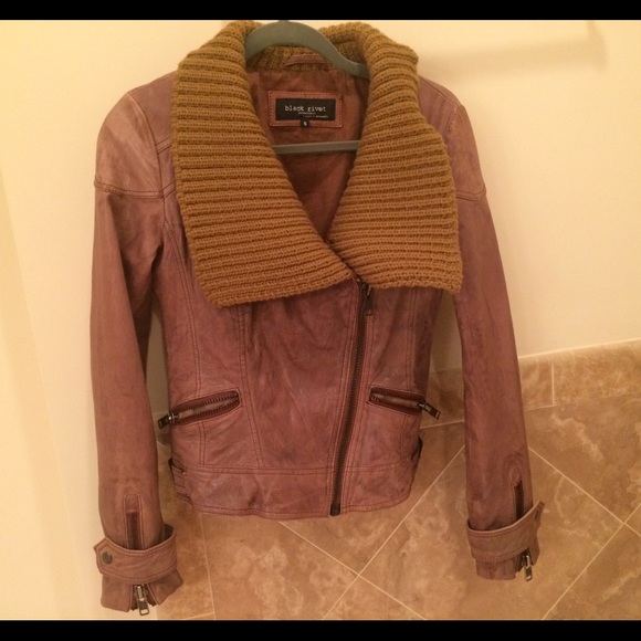 Black rivet Jackets & Blazers - For trade-----Black Rivet Moto Leather Jacket