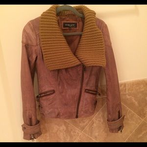 For trade-----Black Rivet Moto Leather Jacket