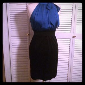 Stunning express silk top with pencil skirt